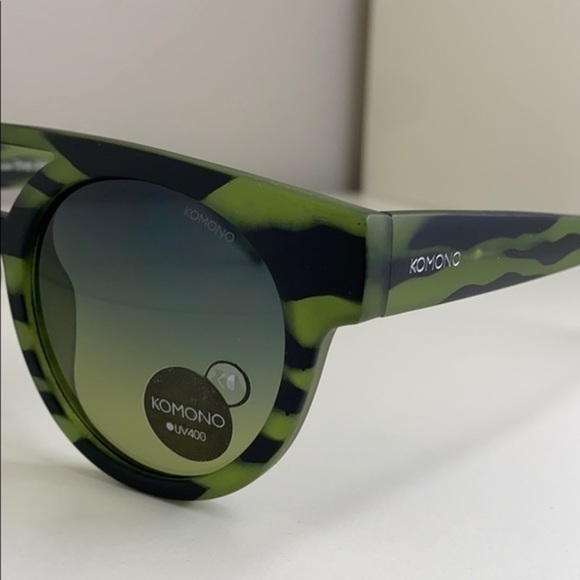 NEW Komono Sunglasses Dreyfuss Green Safari - Picture 8 of 15